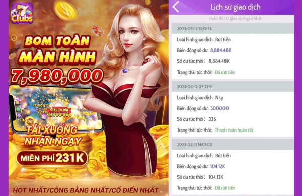 tải game 7clubs tặng 231k